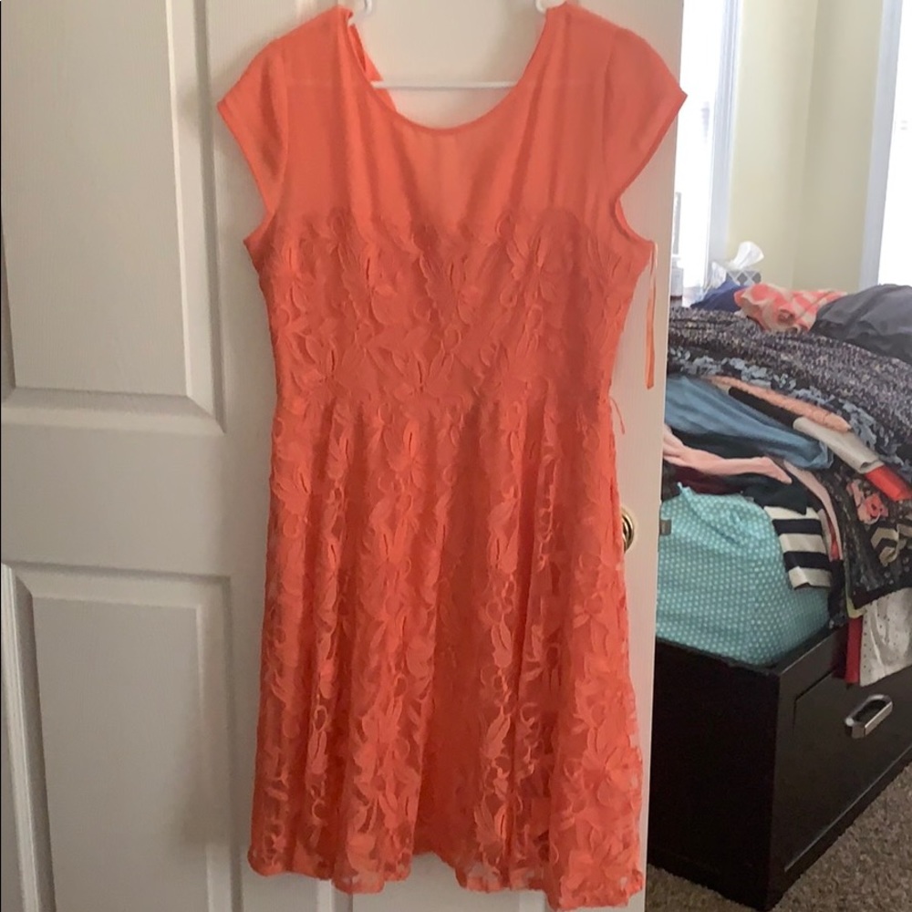 Coral Dress